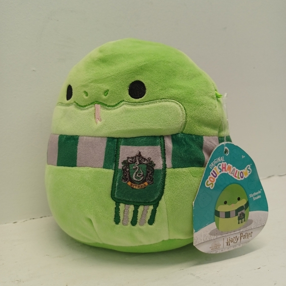 Squishmallows Harry Potter Slytherin Snake Hogwarts 8” New with Tag - Picture 1 of 12